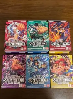 ONE PIECEカードゲーム スタートデッキ 7種セット