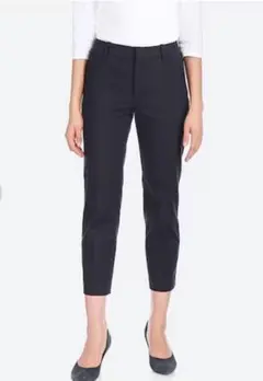 美品 64cm UNIQLO ストレッチクロップドパンツ DRY