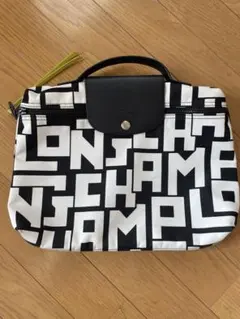 ロンシャンロゴハンドバッグパソコンバックルプリアージュノートPC