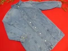 6ee2446 H&M　DIVIDED デニムジャケット　USサイズＬ/Ｐ