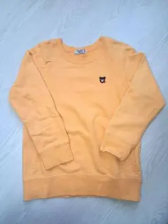 【美品】子供服、DOUBLE.B、ダブルビー、トレーナー、キッズ、120、くま、