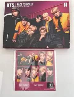BTS FACE YOURSELF 初回限定盤Bステッカー付き
