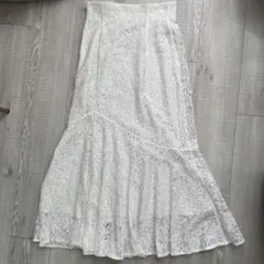 総レース　マーメイドスカート