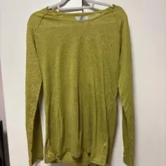 ZARA MAN オリーブグリーン 長袖Tシャツ M