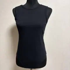 FOXEY NEW YORK ノースリーブトップス 38サイズ ネイビー - メルカリ
