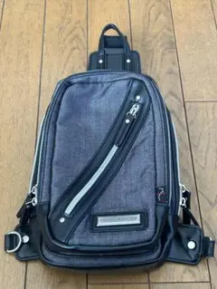 メンズ★ボディバッグ グレー