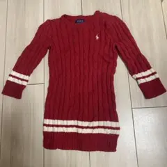 ラルフローレン　ニット　ワンピース　スカート　サイズ95