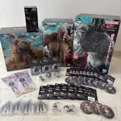 進撃の巨人 A賞 B賞 D賞 巨人 フィギュア 鎧 顎 ラストワン まとめ売り