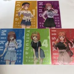 五等分の花嫁　SUMMER Ver.　クリアファイル