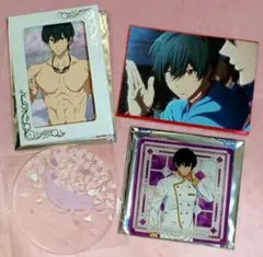 Free！ 桐嶋郁弥 ココス コースター 入場特典 色紙 缶バッジ - メルカリ