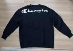 Champion バックプリント スウェット Lサイズ