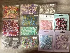 在庫整理　アクリルビーズセット　まとめ売り