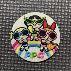 パワーパフガールズ 刺繍缶バッジ シークレット