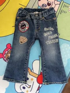 DOUBLE.B デニムパンツ 90サイズ