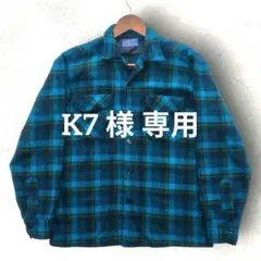 極上好配色】90s-00s PENDLETON オンブレチェックボードシャツ - メルカリ