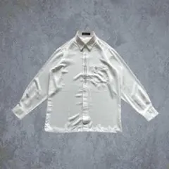 90s 00s archive fly-front shirt box Y2Kのサムネイル