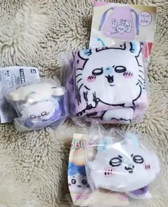 ちいかわ ぬいぐるみ マスコット モモンガ 3点セットのサムネイル