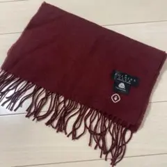 和歌山信愛 マフラー えんじ色