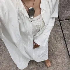 aere 刺繍レースワンピース