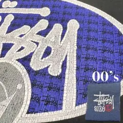 希少 00’s OLD STUSSY 紺タグ オーバル クラウンTシャツ Lのサムネイル