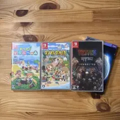 【まったり3本セット】あつ森/牧場物語/テトリス Nintendo Switch
