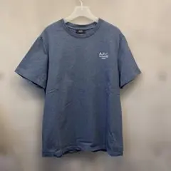 ＜A.P.C.＞スタンダード RUE MADAME Tシャツ　COBALT L