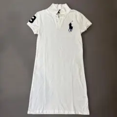 POLO RALPH LAUREN ポロシャツワンピース ホワイト XSのサムネイル