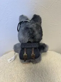 ラブブぬいぐるみとバックパック