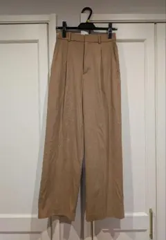 タックワイドパンツ ワイドパンツ