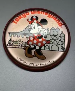 東京ディズニーランド ミニー バッジ ヴィンテージ レトロ