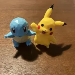 POLYGO ピカチュウ ゼニガメ ミニフィギュアセット