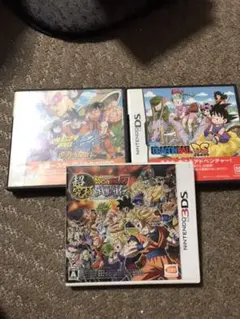 DSドラゴンボールカセット3個セット