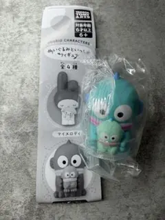 サンリオキャラクターズ　ぬいぐるみといっしょフィギュア　ハンギョドン