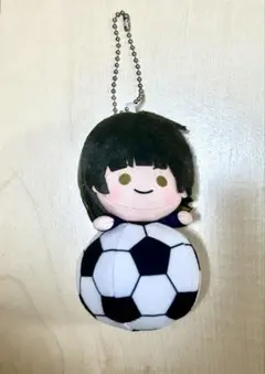 ブルーロック ぬいぐるみマスコットのり マスサッカーボール 蜂楽廻