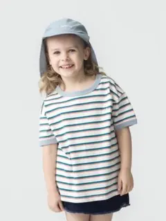 ロンハーマン　マルチストライプ ティー　ブルー　Tシャツ　ボーダー　キッズのサムネイル