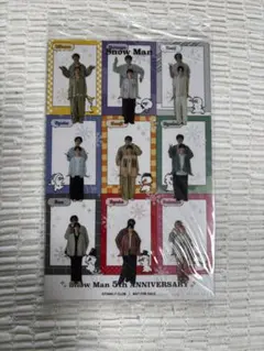 Snow Man 5th ANNIVERSARY ミニすのシート