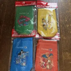 【非売品】サントリー　ポケモン ペットボトルホルダー 4種セットのサムネイル