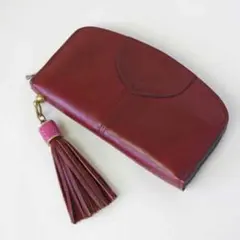 モキップ ガルーシャタッセルラウンドウォレット