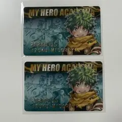 僕のヒーローアカデミア バースデイコレクションカード2026 緑谷出久 2枚