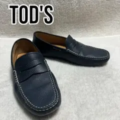 【tod's】美品✨ドライビングシューズ　24.5cm コインローファーのサムネイル