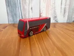 カッコいい✨Aero Queen バス型ミニカー 赤/グレー