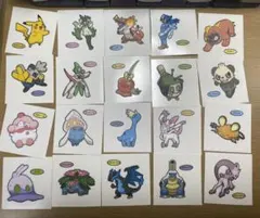 ポケモンパンデコキャラシール 211弾 全20種 コンプリートセット 即購入⭕️