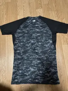 Burtle 迷彩柄 コンプレッションTシャツ XL ブラック