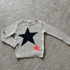 crewcuts 星柄セーター 5-7