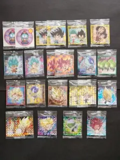 ドラゴンボール 超戦士シールウエハース超 超絶感謝の十周年　23枚セット売り