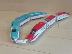 プラレール【連結！新幹線】E5系はやぶさ&E6系こまちセット　まとめ売り