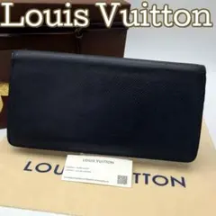 ルイヴィトン 長財布 タイガ ポルトフォイユ ブラザ ブラック M30501