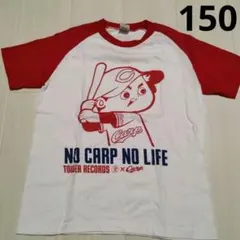 激レア！広島 カープ × タワーレコード ユニフォームTシャツ 2014 M 