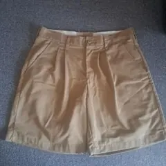 RED KAP ベージュ ツータックチノショーツ