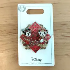 ミッキーとミニー ピンバッジ 上海ディズニーランド